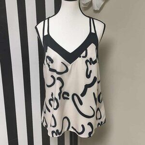 SHEIN: Privé Plus Graphic Print Cami Top Curve Size 0XL